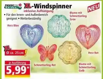 Norma Powertec Garden Xl-windpinner Angebot