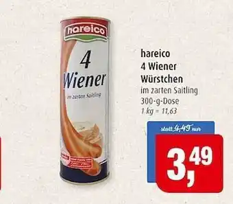 Markant Markt Hareico 4 Wiener Würstchen Angebot