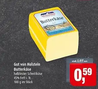 Markant Markt Gut Von Holstein Butterkäse Angebot