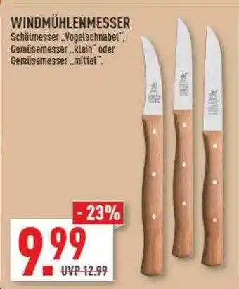 Marktkauf Windmühlenmesser Angebot