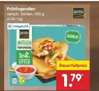 Netto Marken-Discount Frühlingsrollen Angebot