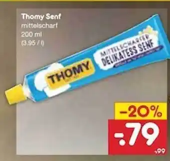 Netto Marken-Discount Thomy Senf Angebot