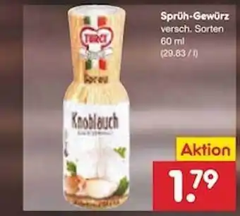 Netto Marken-Discount Sprüh-gewürz Angebot