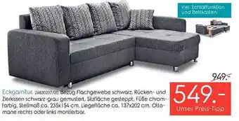 Schaffrath Eckgarnitur Angebot