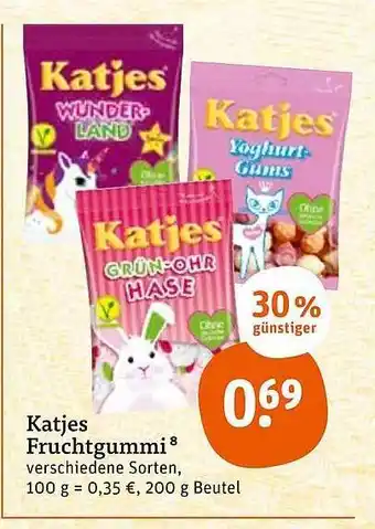 tegut Katjes Fruchtgummi Angebot