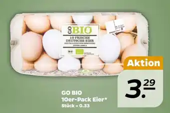 NETTO Go Bio 10er-Pack Eier Angebot