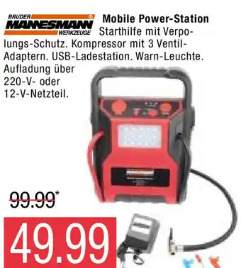 Marktkauf Brüder Manesmann Werkzeuge Mobile Power-Station Angebot