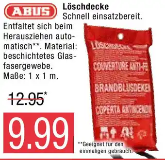 Marktkauf Abus Löschdecke Angebot