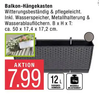 Marktkauf Balkon-Hängekasten Angebot