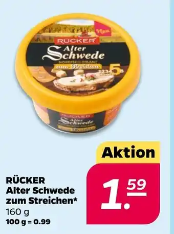 NETTO Rucker Alter Schwede zum Streichen 160 g Angebot