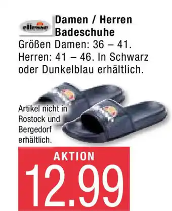 Marktkauf ellesse Damen / Herren Badeschuhe Angebot