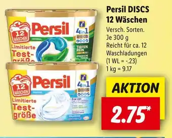 Lidl Persil discs 12 wäschen Angebot