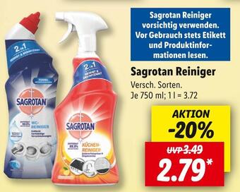 Lidl Sagrotan reiniger Angebot