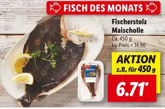 Lidl Fischerstolz maischolle Angebot