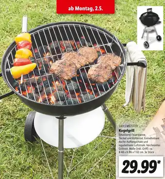 Lidl Grillmeister kugelgrill Angebot