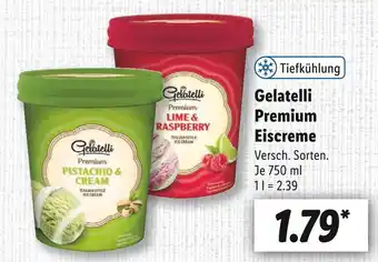 Lidl Gelatelli premium eiscreme Angebot