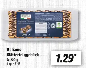 Lidl Italiamo blätterteiggebäck Angebot