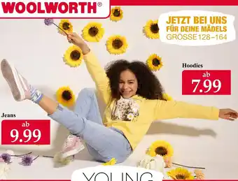 Woolworth Mädchen jeans oder hoodies Angebot