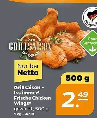 NETTO Frische Chicken Wings Angebot