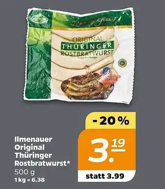 NETTO Thüringer Rostbratwurst Angebot