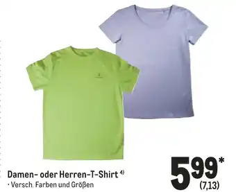 METRO Damen oder Herren T-Shirt Angebot