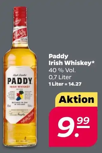 NETTO Paddy Irish Whiskey 0,7 Liter Angebot