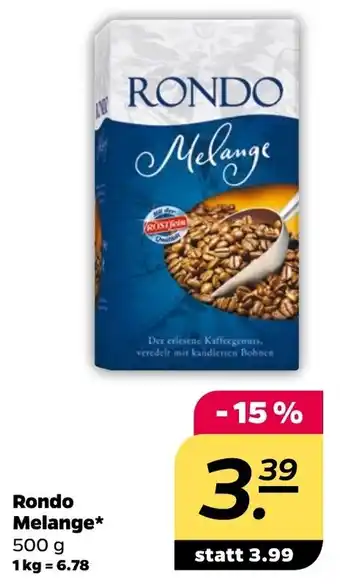 NETTO Rondo Melange 500 g Angebot