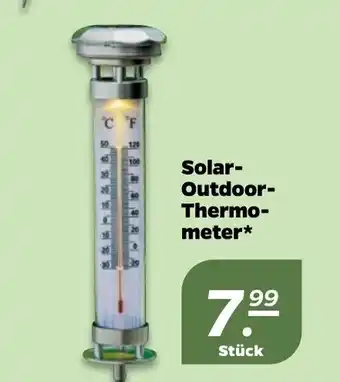 NETTO Solar-Outdoor-Thermometer Angebot