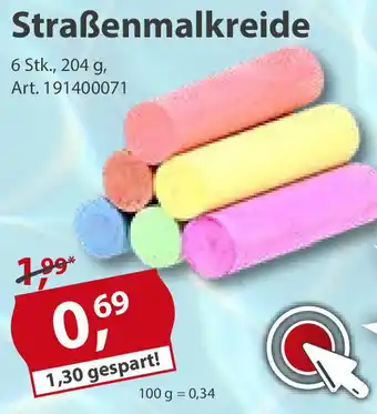 Sonderpreis Baumarkt Straßenmalkreide Angebot