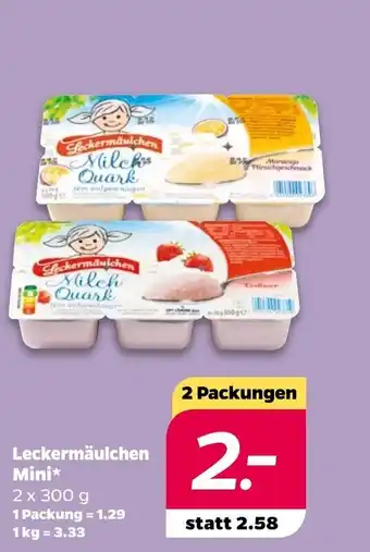 NETTO Leskermaulchen Mini 2*300 g Angebot