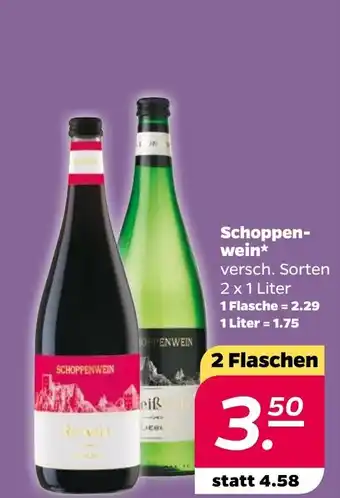 NETTO Schoppenwein 2*1L Angebot