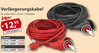 Sonderpreis Baumarkt Verlängerungskabel Angebot