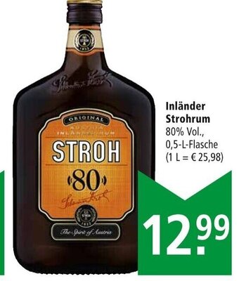 Marktkauf Inländer Strohrum 0,5 L Angebot