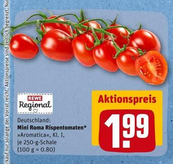 REWE Rewe regional mini roma rispentomaten Angebot