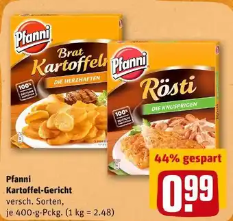 REWE Pfanni kartoffel-gericht Angebot