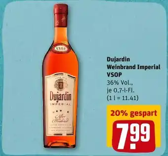 REWE Dujardin weinbrand imperial vsop Angebot