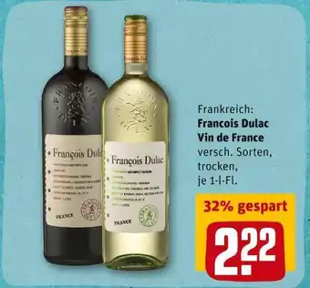 REWE Francois dulac vin de france Angebot