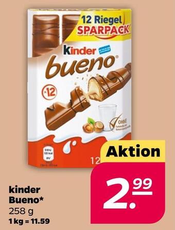 NETTO Ferrero kinder bueno Angebot