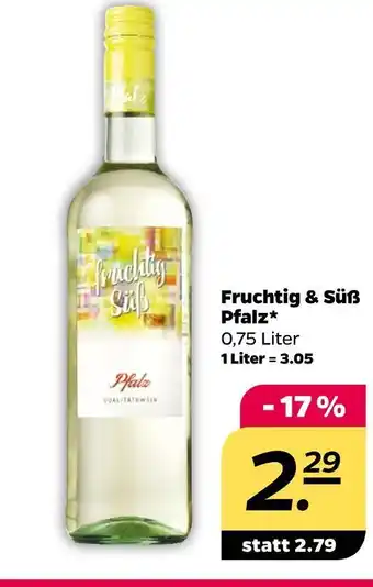 NETTO Fruchtig & süß weißwein Angebot