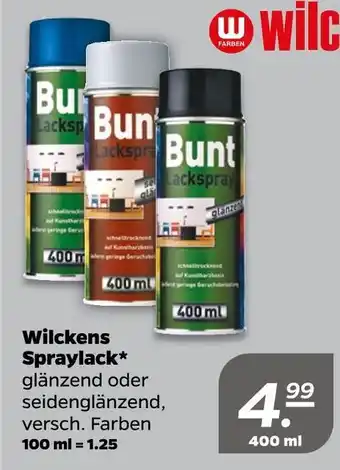 NETTO Wilckens spraylack Angebot