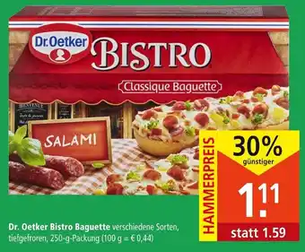 Marktkauf Dr. Oetker Bistro Baguette 250 g Angebot