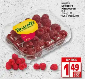 Elli Markt Driscoll's Himbeeren 125g Packung Angebot