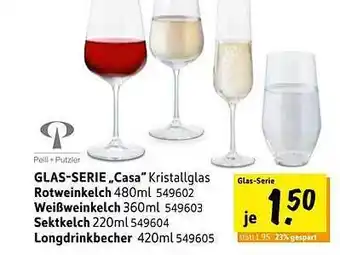 SCONTO Glas Serie „casa” Angebot