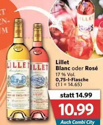 Combi Lillet Blanc Oder Rosé Angebot