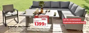 Hagebau Ecklounge ,,Rios Comfort" Angebot