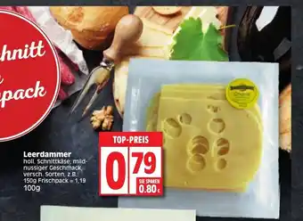 Edeka Leerdammer  100 g Angebot