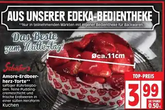 Edeka Amore-Erdbeerherz-Torte Angebot