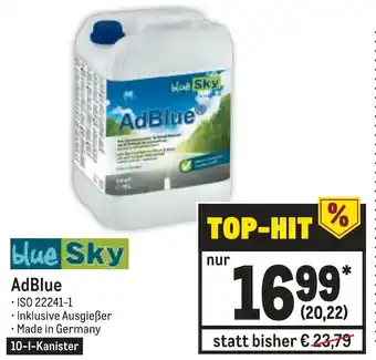 METRO Blue Sky AdBlue 10 L Kanister Angebot