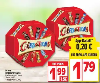 Edeka Mars Celebrations 186 g Angebot