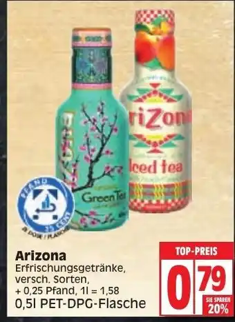 Edeka Arizona 500ml Angebot